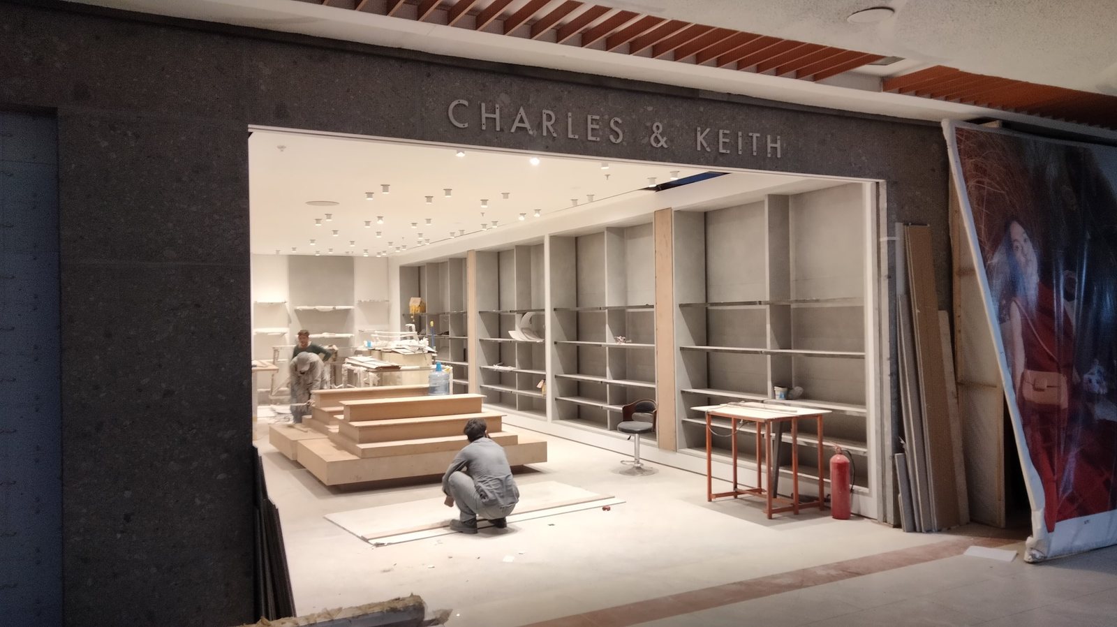 Charles & Keith — installation photograph