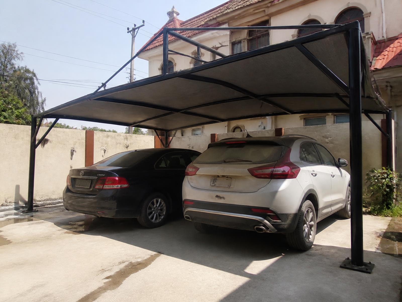 Single Car Parking Shed