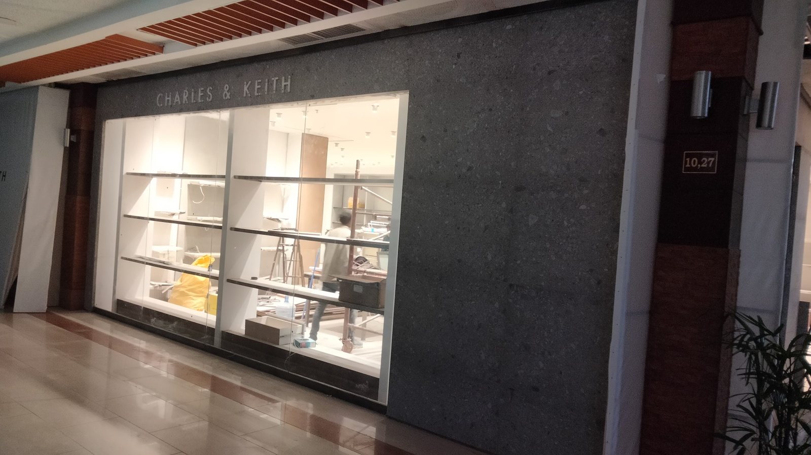 Charles & Keith — installation photograph