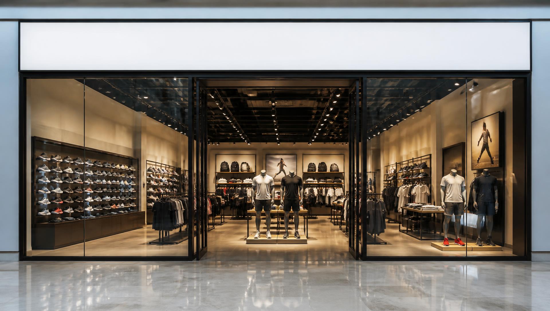 Nike — signage and fit-out by Sign Technical Services